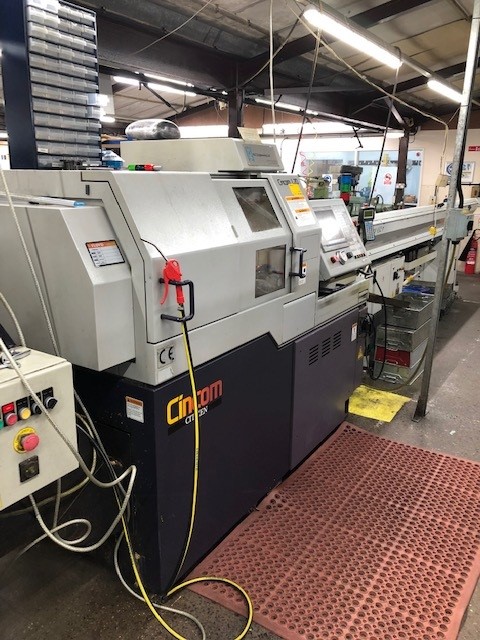 Preowned Cincom Series 5 L20-VII CNC Sliding Headstock Turning Centre